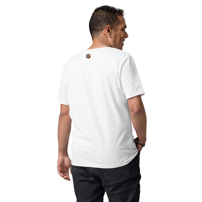 Detalle de ajuste trasero y cuello de camiseta unisex Melian Vintage

